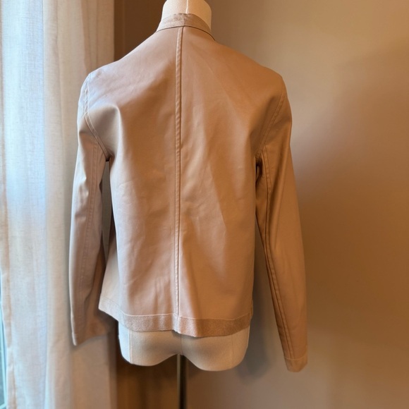 BB Dakota Suede and Leather Reversible Jacket - Picture 4 of 5